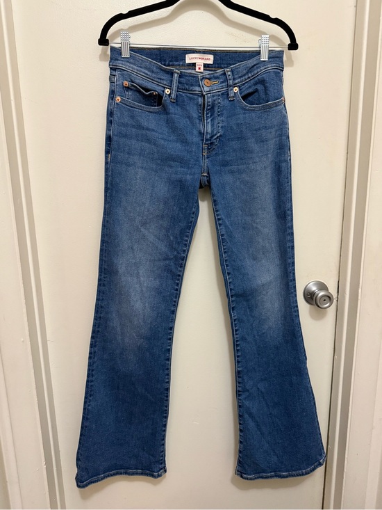 Lucky Brand Denim - Lucky Brand Blue Flare Wide-Leg Jeans